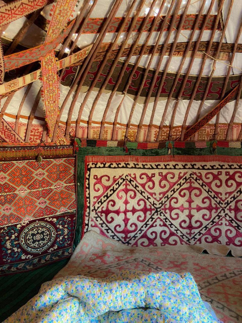 Отель Authentic Uzbek Yurt Camp Eco-Friendly Nurota Экстерьер фото