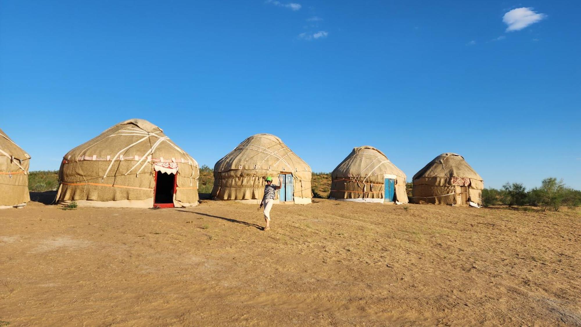 Отель Authentic Uzbek Yurt Camp Eco-Friendly Nurota Экстерьер фото